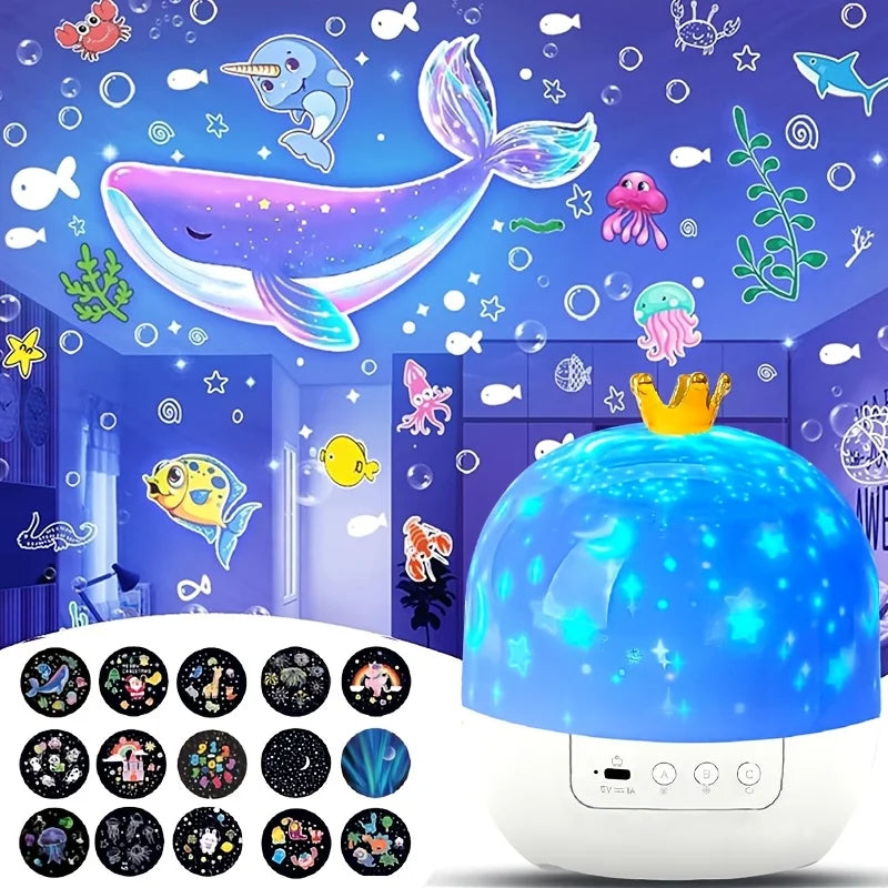 Lulliva™ DreamSky Star Projector Night Light