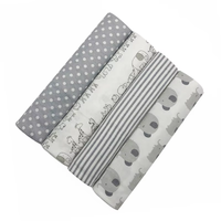 Lulliva™ Cotton Swaddle Blanket Set (4-Pack) – Soft Everyday Baby Essentials