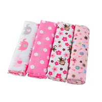 Lulliva™ Cotton Swaddle Blanket Set (4-Pack) – Soft Everyday Baby Essentials