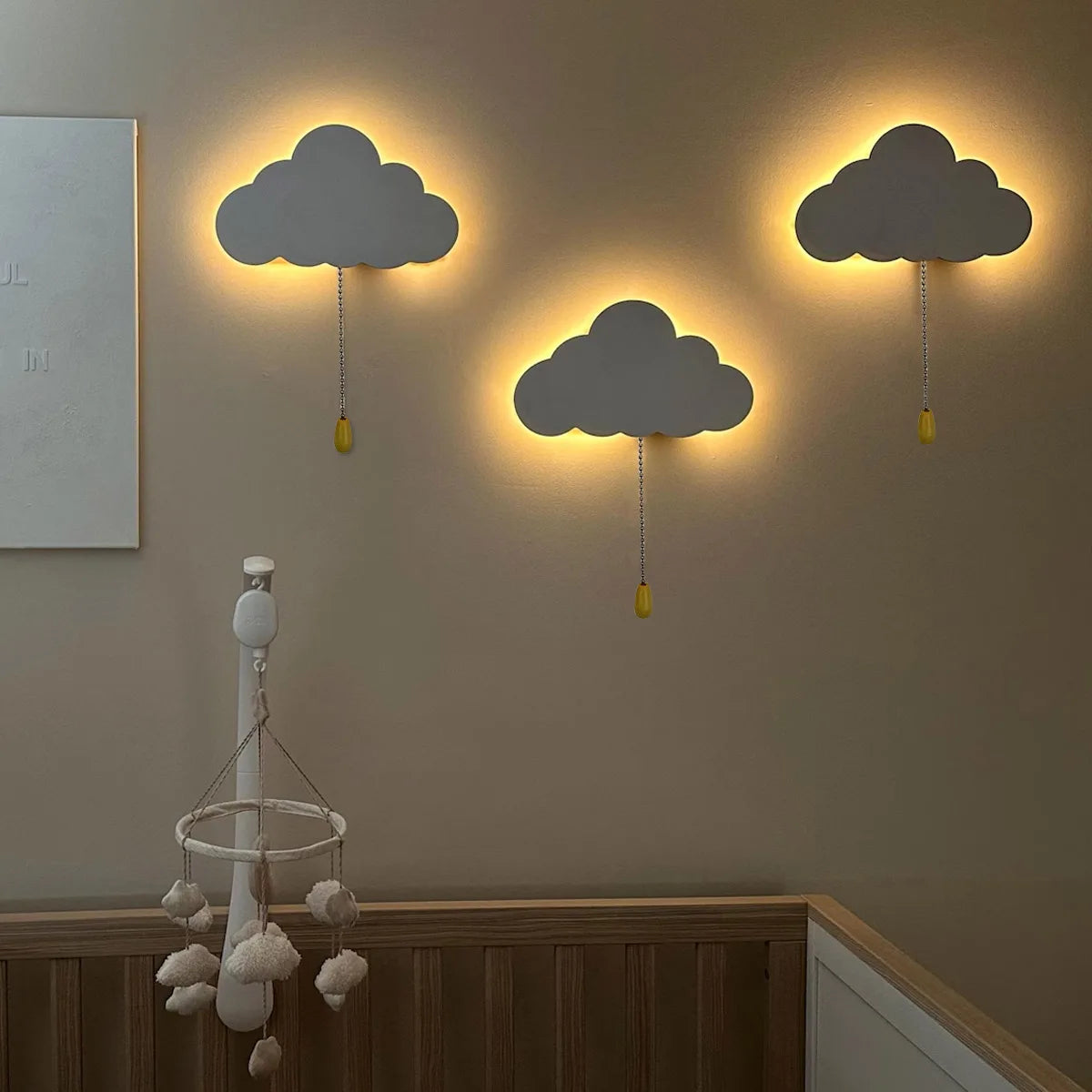 Lulliva™ DreamCloud Floating Wall Night Light
