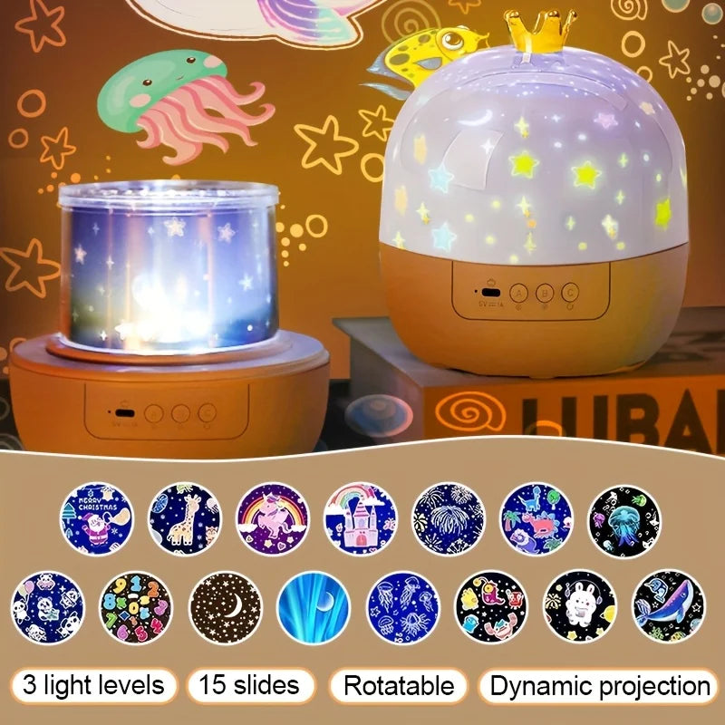 Lulliva™ DreamSky Star Projector Night Light