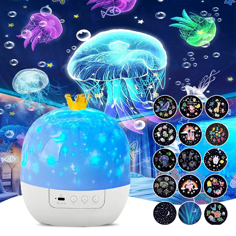 Lulliva™ DreamSky Star Projector Night Light