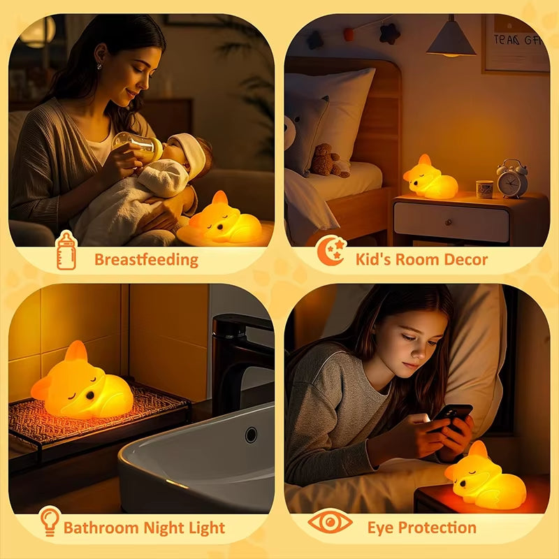 Fox Bedtime Glow Night Light